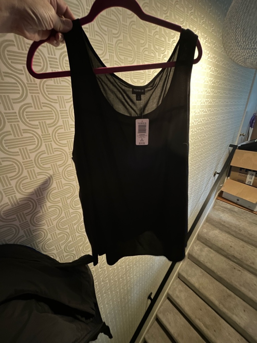 Torrid Black Sleeveless Tank
